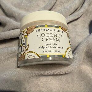 Beekman 1802 Coconut Cream Whipped Body Cream travel size NEW